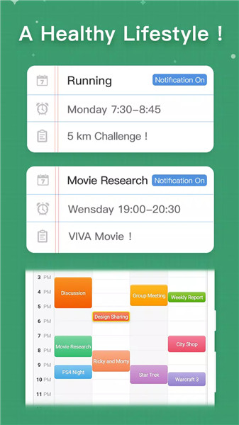 MyWeek - Weekly Schedule Plann screenshot