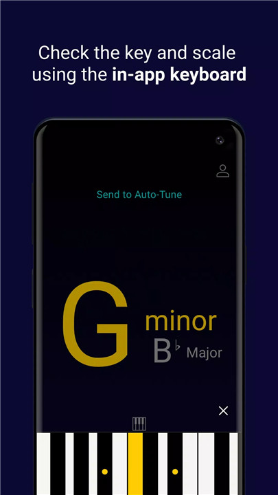 Auto-Key | Music key detection screenshot