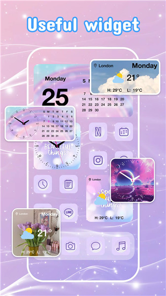 Themes: Wallpapers & Widgets screenshot