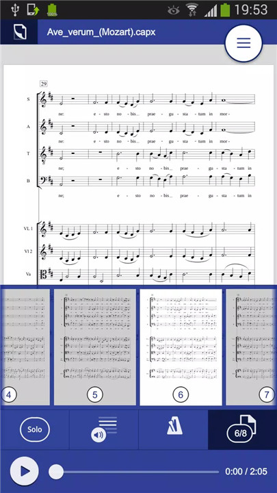 capella score reader screenshot