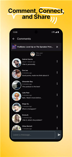 Spreaker Podcasts screenshot