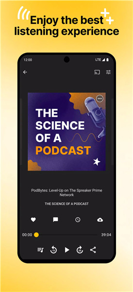 Spreaker Podcasts screenshot