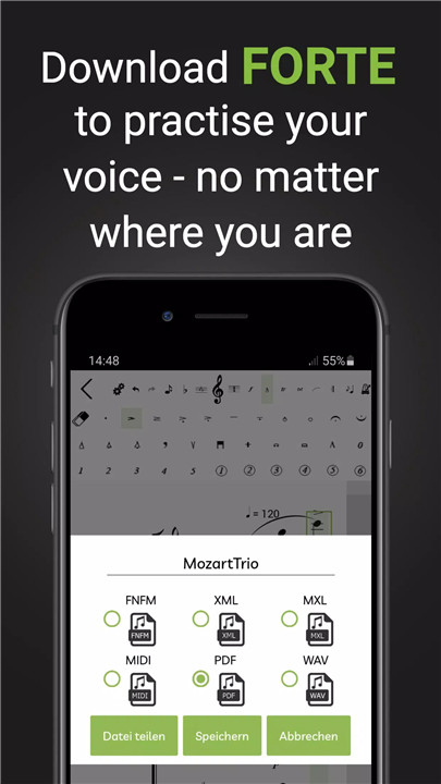 FORTE Score Creator & Composer screenshot