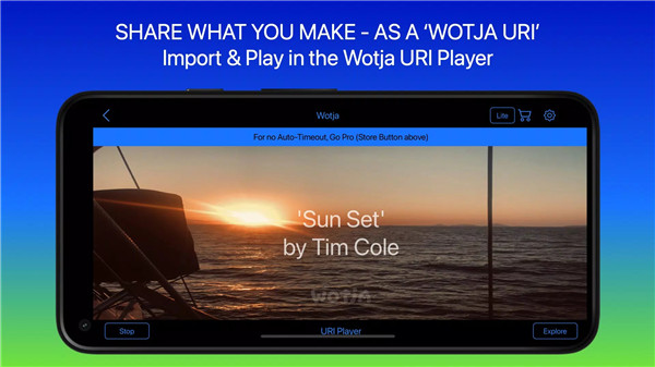 Wotja: Live Generative Music screenshot