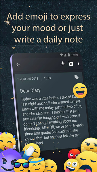 My Diary & Journal with Lock screenshot