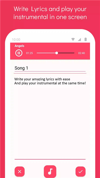 Song Writer screenshot