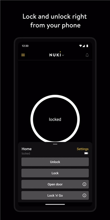 Nuki Smart Lock screenshot