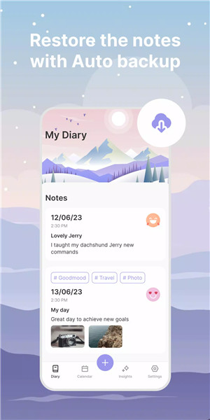 Diary, Daily Journal with Lock screenshot