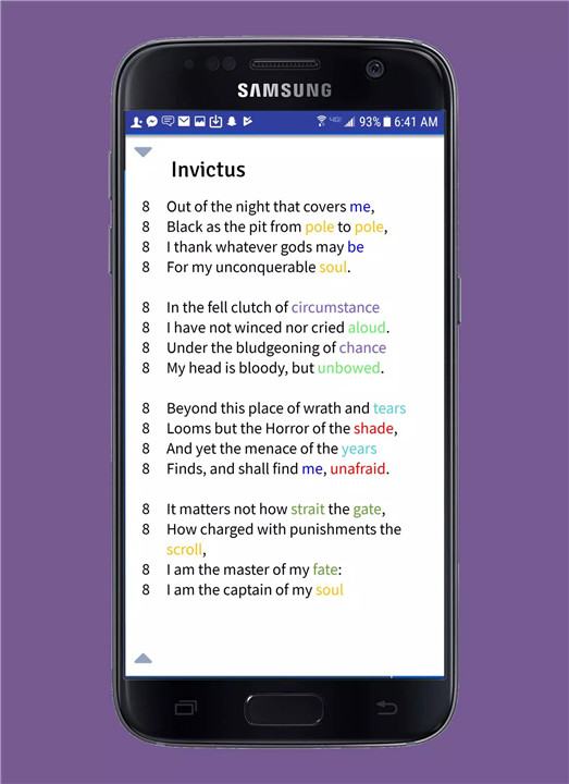 Lyric Notepad screenshot