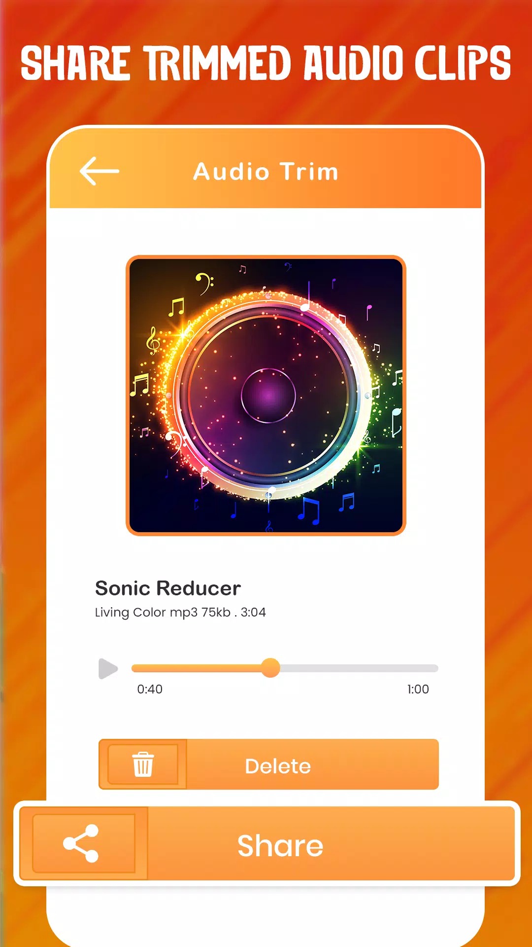 Audio Trimmer screenshot