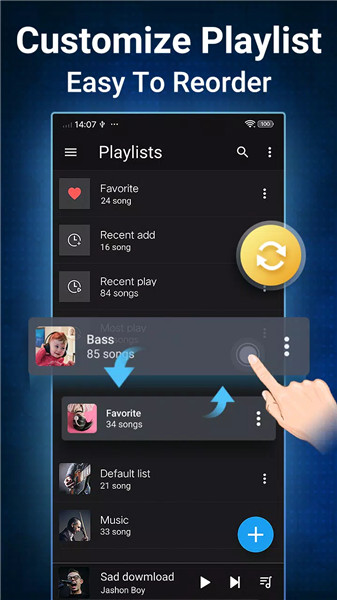 Music Player With Equalizer screenshot