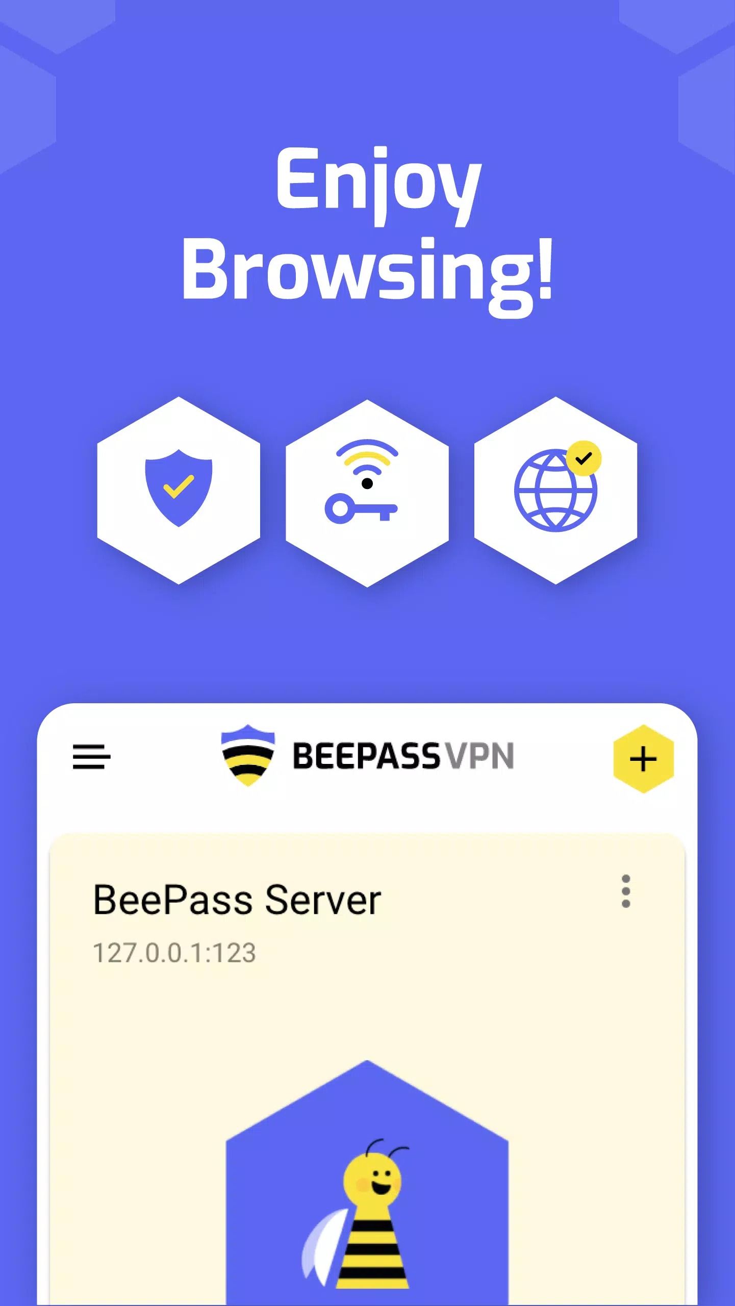 BeePass VPN screenshot