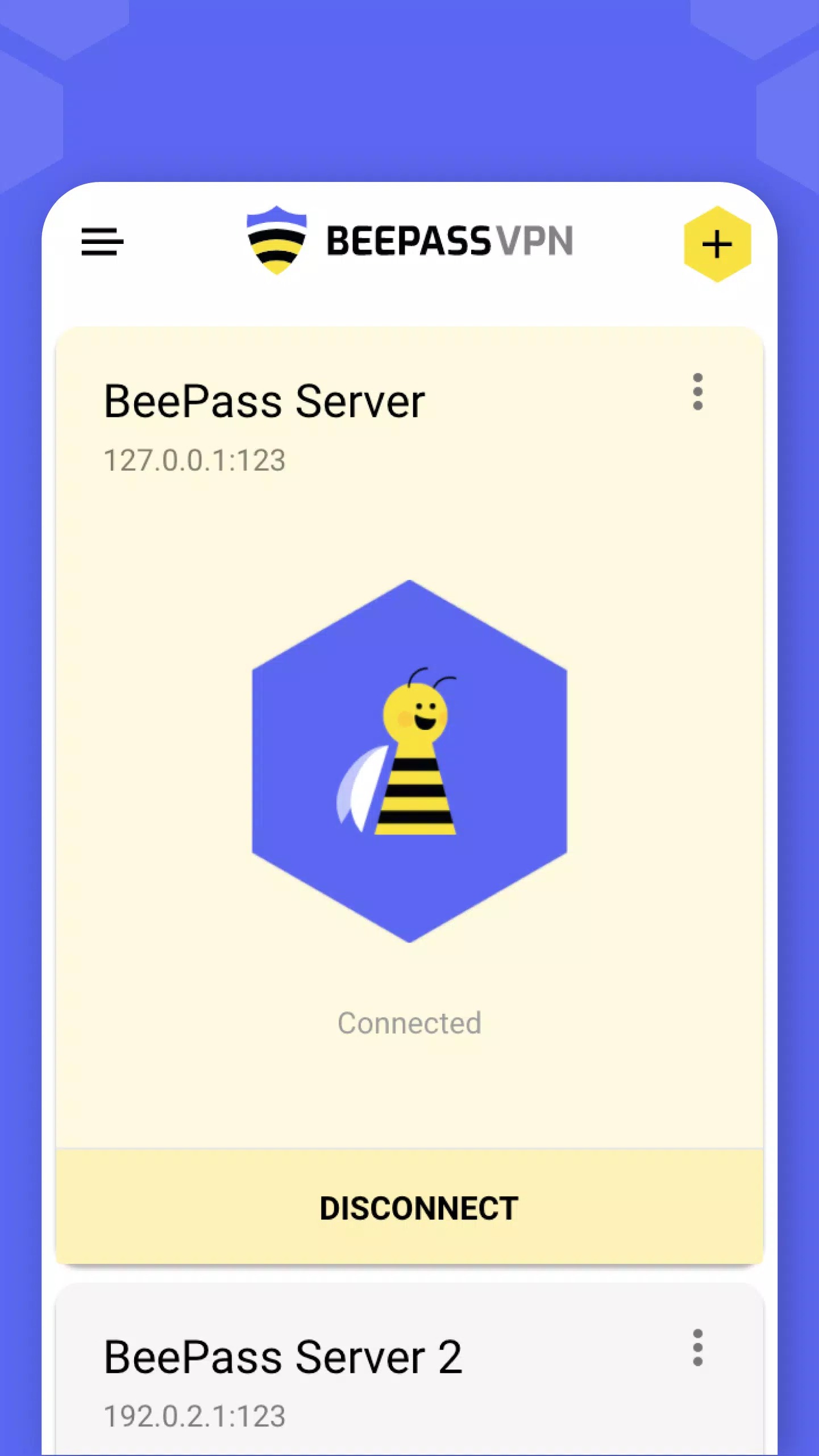 BeePass VPN screenshot