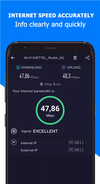 Wifi Speed Test Wifi Analyzer screenshot