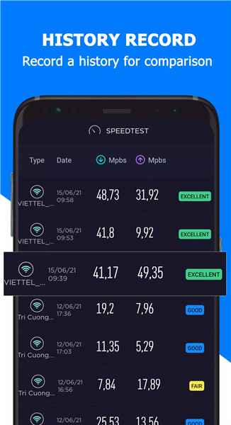 Wifi Speed Test Wifi Analyzer screenshot