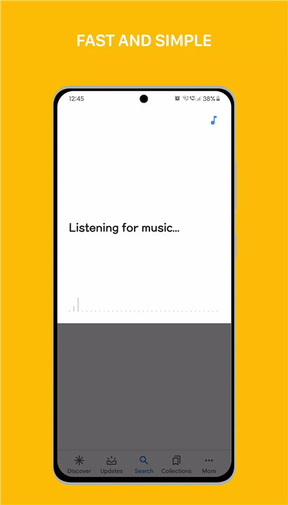 Shortcut for Google Sound Sear screenshot