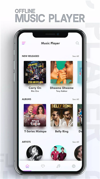 Offline Music Player screenshot