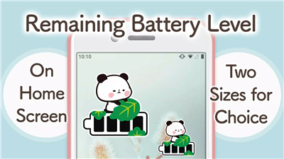 Battery widget MochimochiPanda screenshot