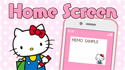 Notepad Hello Kitty screenshot