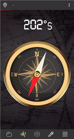 Perfect Compass (with weather) screenshot