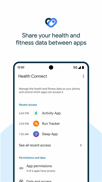 Health Connect screenshot