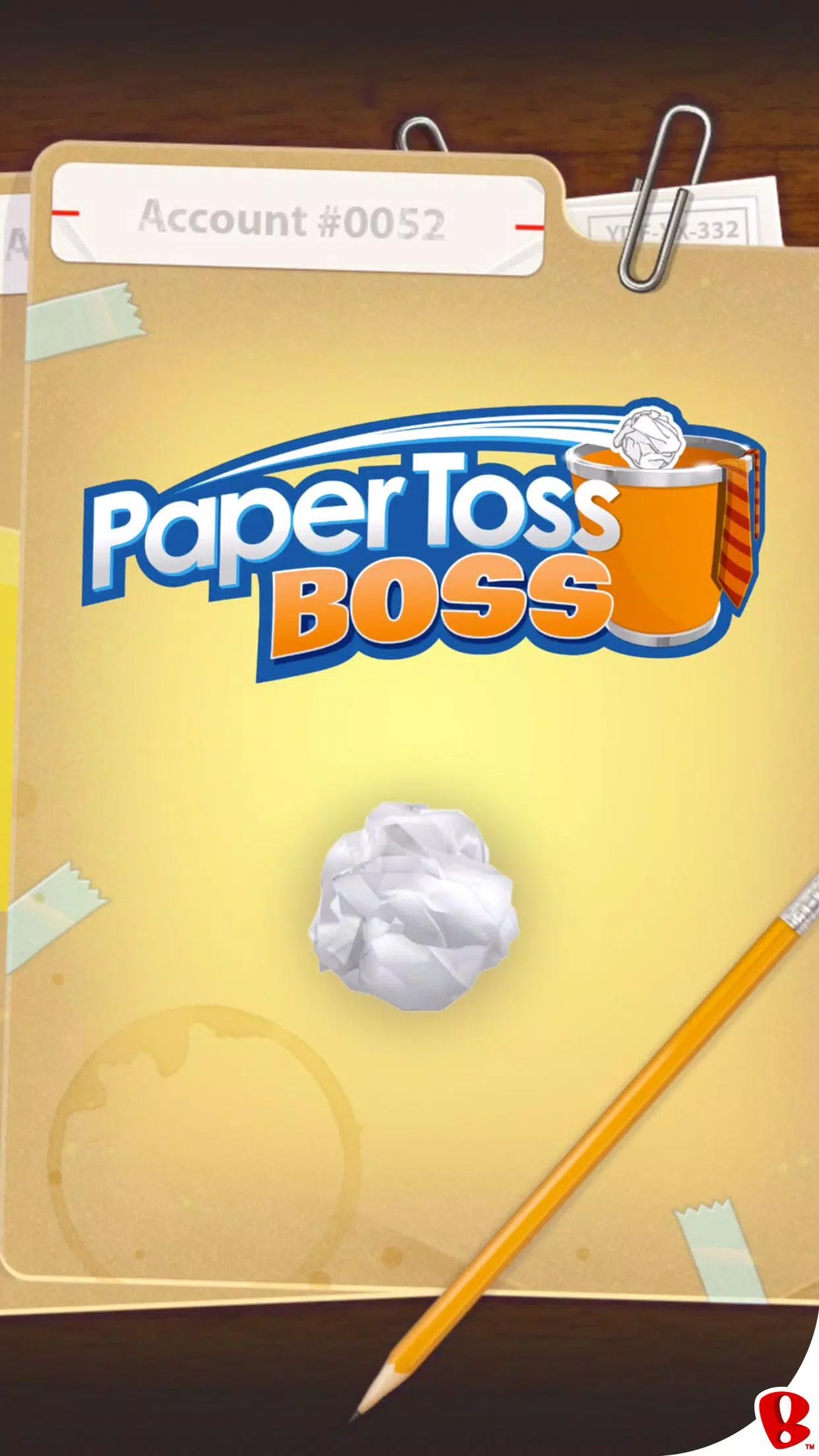 Paper Toss Boss screenshot