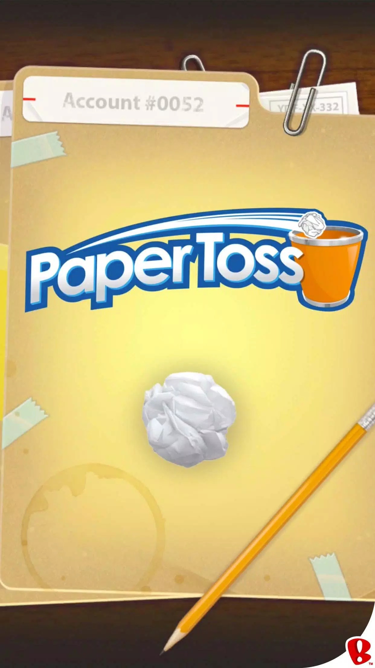 Paper Toss screenshot