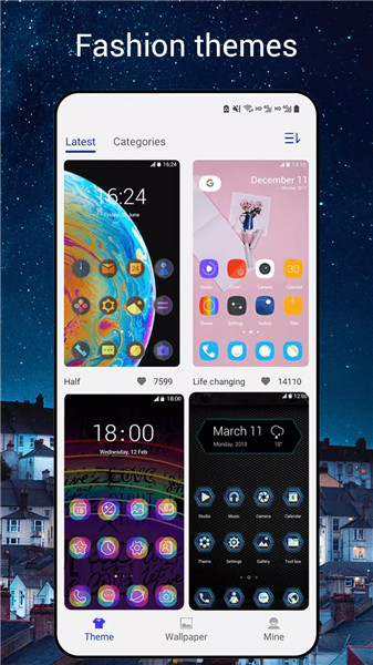 Newlook Launcher - Galaxy Star screenshot