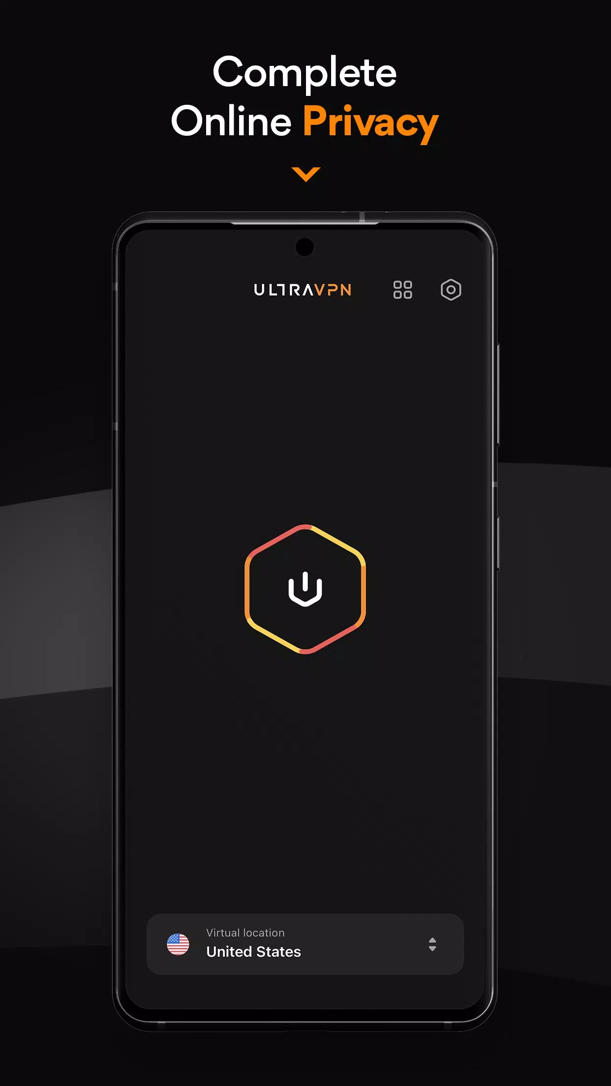 UltraVPN screenshot