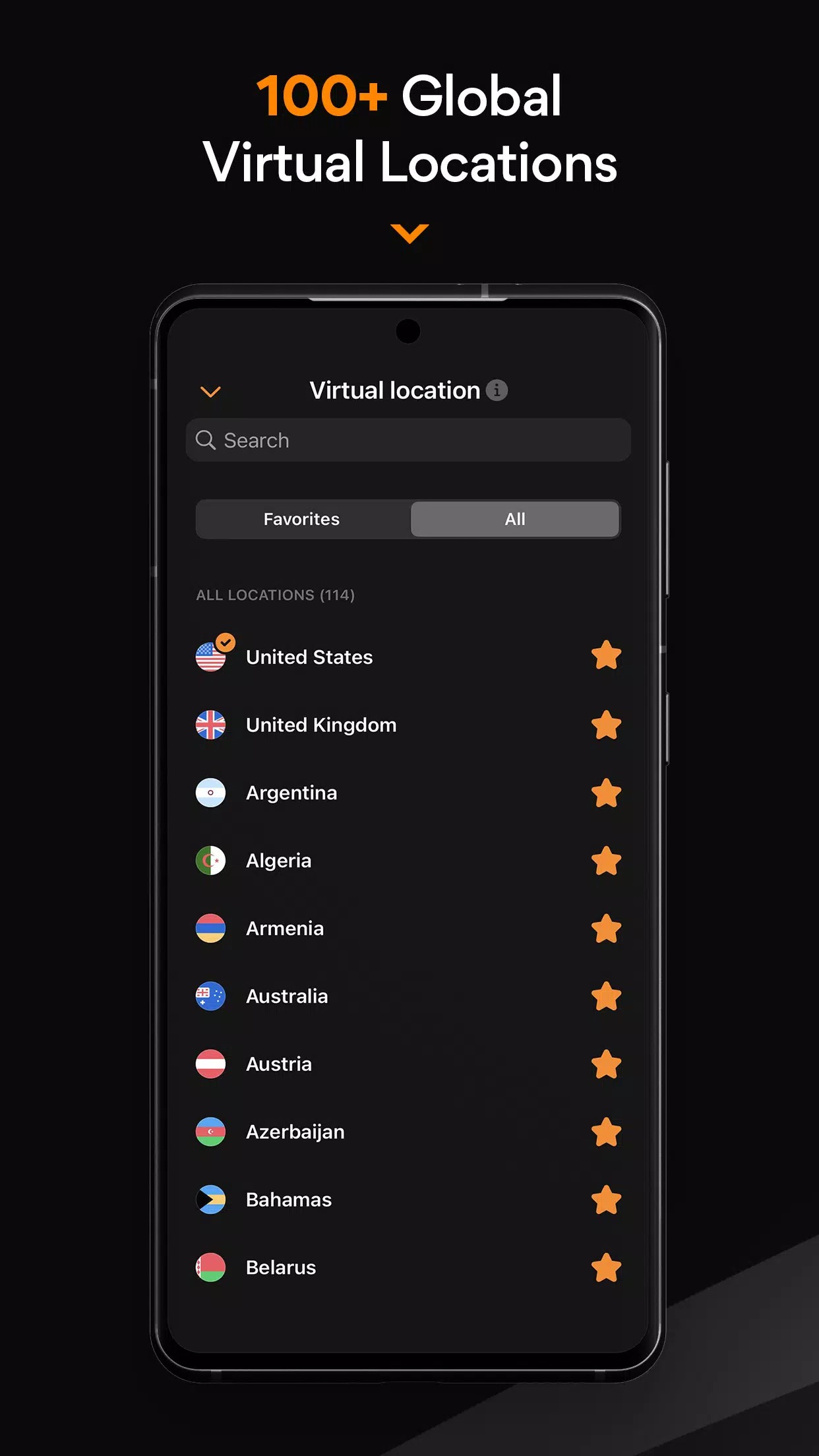 UltraVPN screenshot