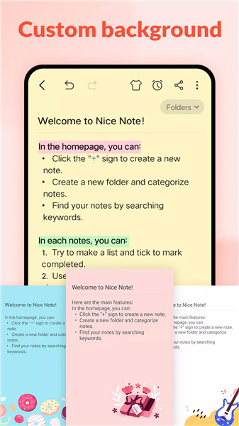 Nice Color Note,ToDo, Calendar screenshot