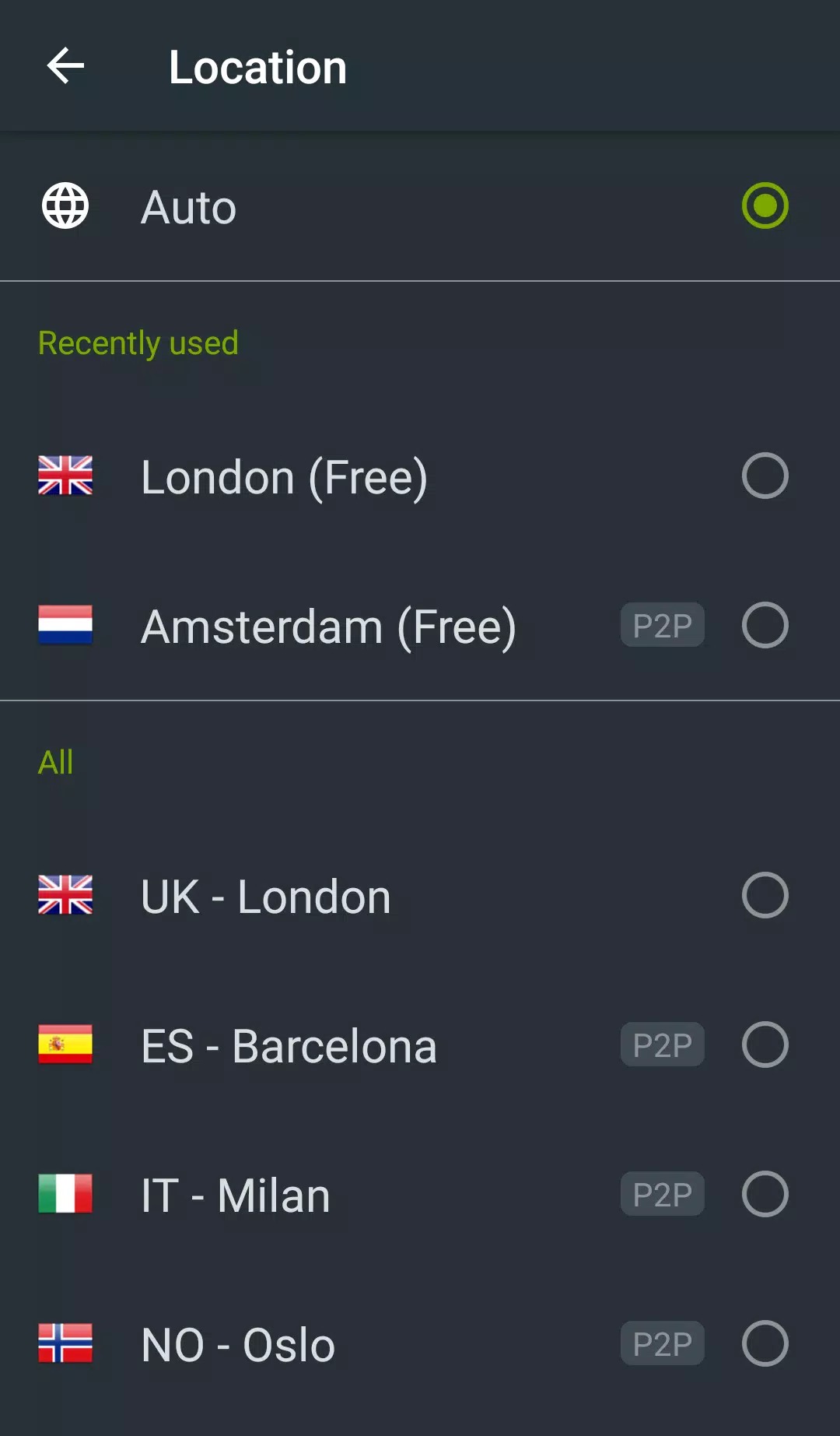 Zoog VPN screenshot