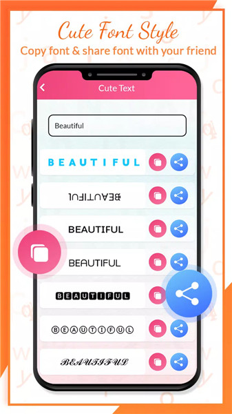 Cute Font Style screenshot