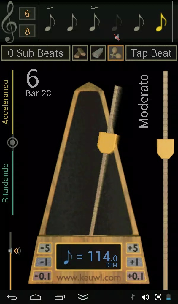 Metronome screenshot