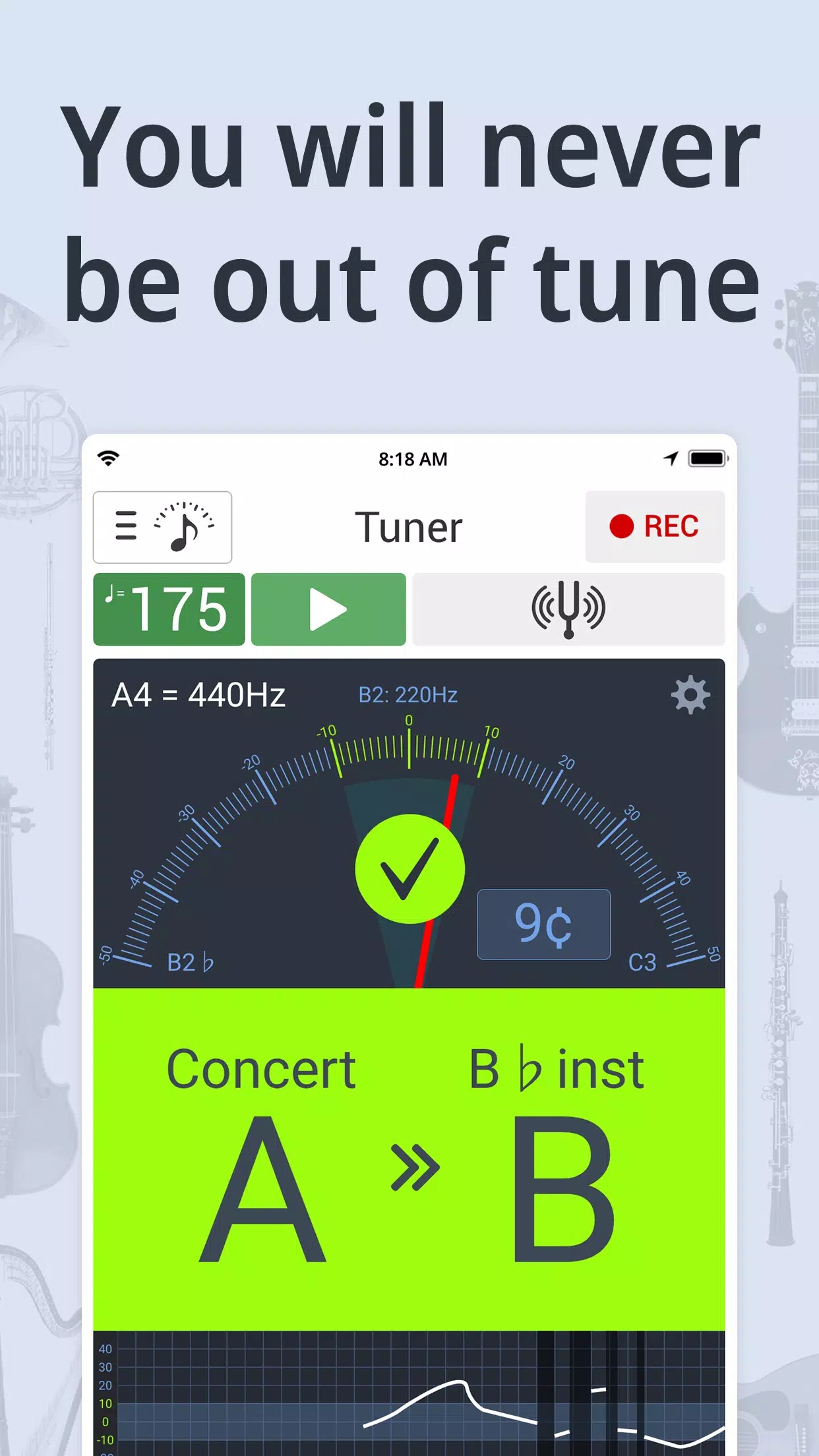 Tuner & Metronome screenshot