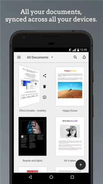 Zoho Writer - Document Editor screenshot