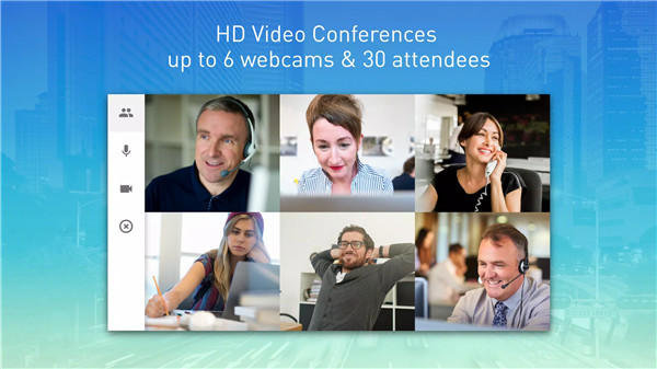 AnyMeeting Webinars screenshot