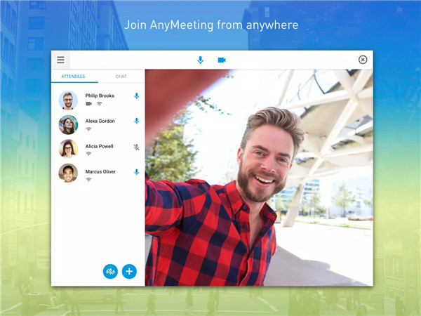 AnyMeeting Webinars screenshot