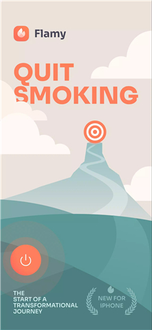 Quit smoking tracker - Flamy screenshot