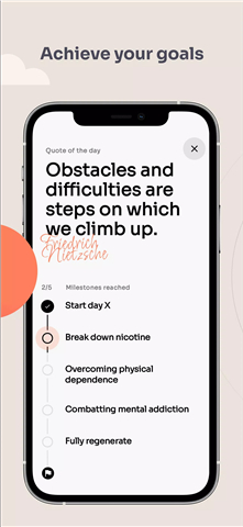 Quit smoking tracker - Flamy screenshot