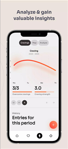 Quit smoking tracker - Flamy screenshot