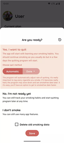 SmokeFree screenshot