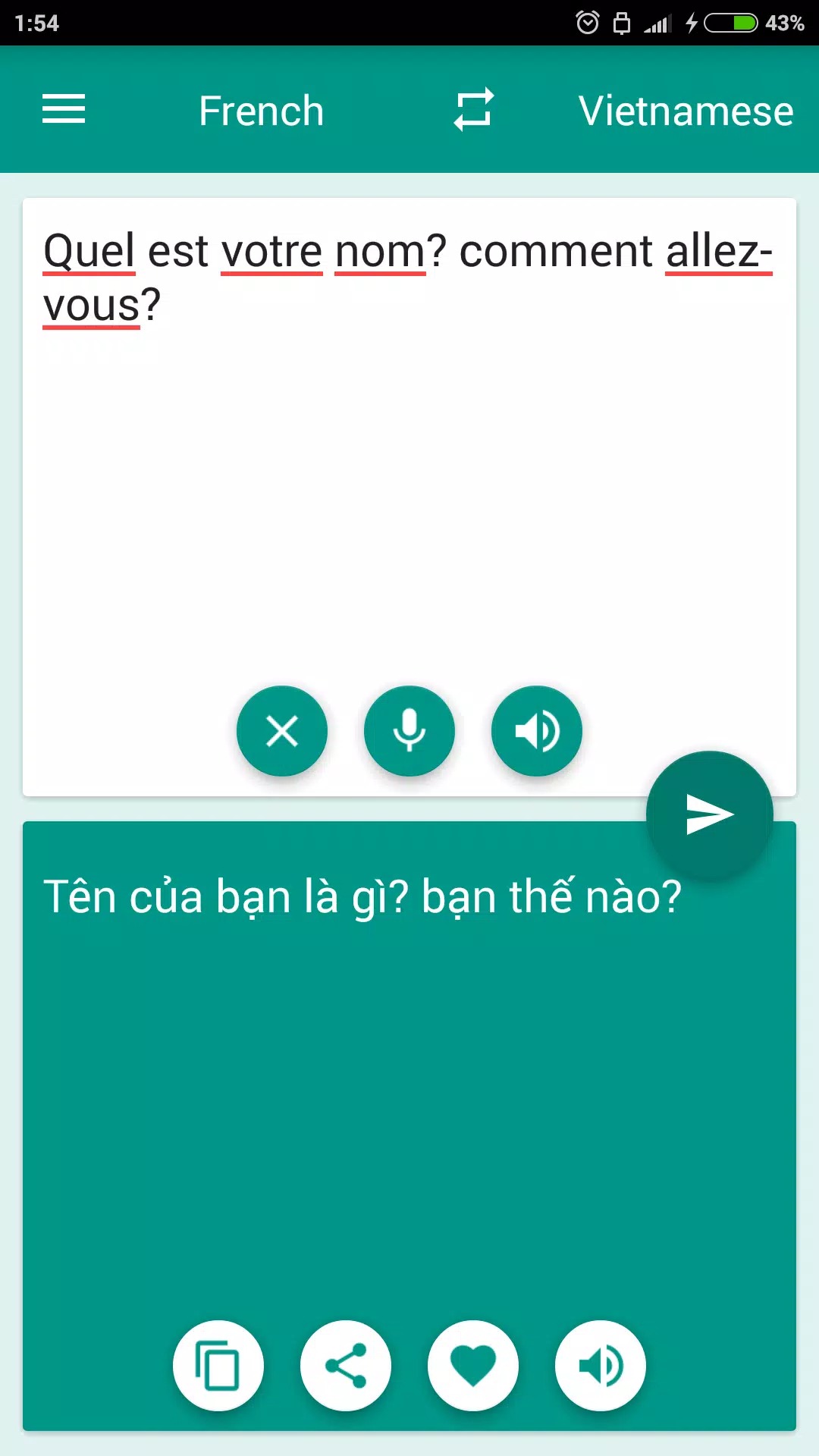 French-Vietnamese Translator screenshot