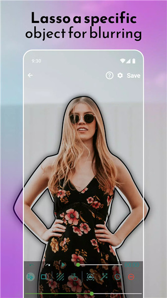 Blur Video and Photo Editor screenshot