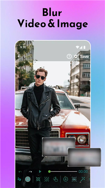 Blur Video and Photo Editor screenshot