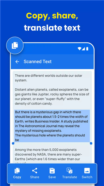 OCR Image to Text Converter screenshot