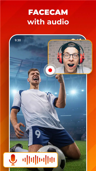 Screen Recorder: Facecam Audio screenshot