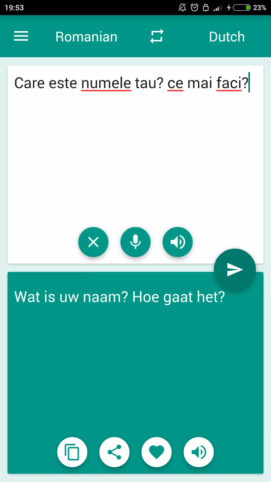 Dutch-Romanian Translator screenshot