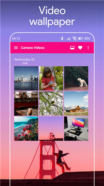 Video Live Wallpaper Maker screenshot