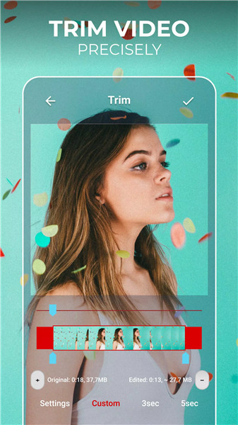 Crop, Cut & Trim Video Editor screenshot